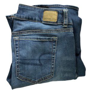 American Eagle Classic Stretch Fit Straight Leg Jeans Size 10